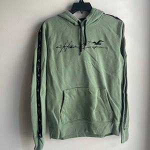 sage green hollister hoodie. men’s size medium.